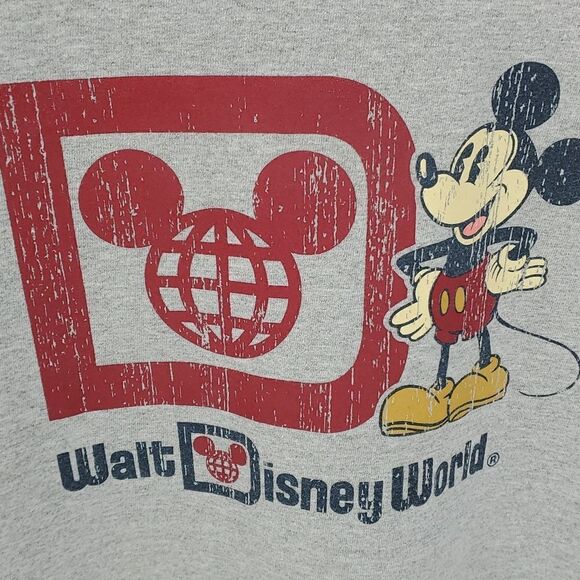 Disney Parks Mickey mouse tee shirt. Size XL. Good used condition. - Picture 3 of 5